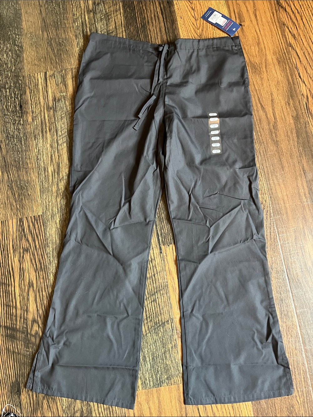 Cherokee charcoal gray  Drawstring Scrub Pants